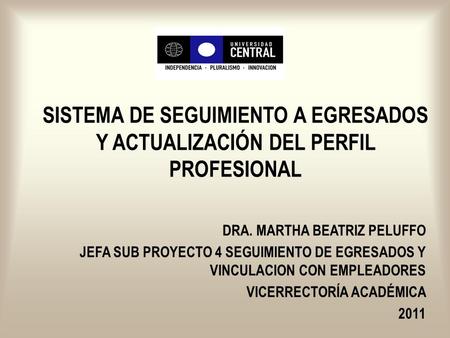 DRA. MARTHA BEATRIZ PELUFFO