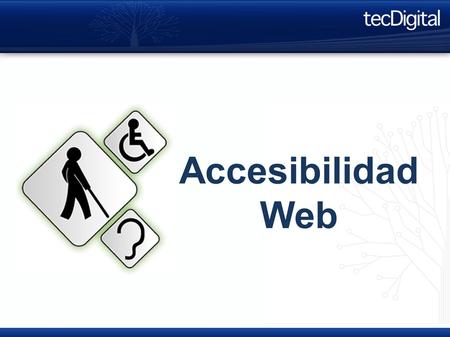 Accesibilidad Web.