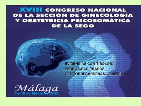 EVIDENCIAS CON TIBOLONA
