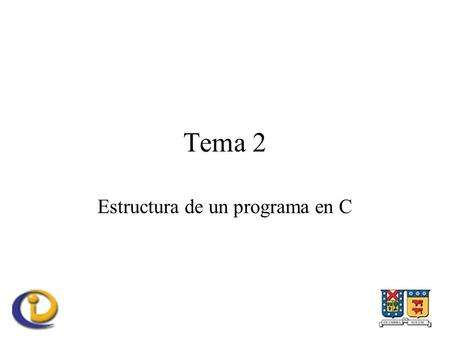Estructura de un programa en C