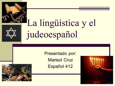 La lingüística y el judeoespañol