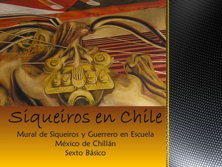 La Escuela México fue donada a Chile por el gobierno mexicano, como un gesto de solidaridad ante el Terremoto de Chillán de 1939, que destruyó varias provincias.
