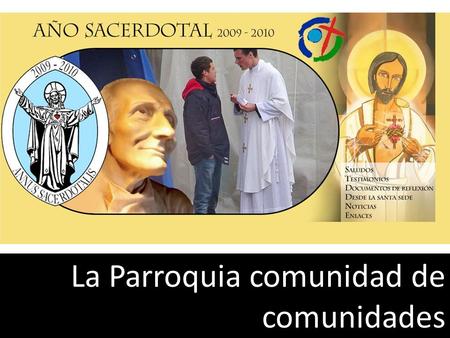 La Parroquia comunidad de comunidades