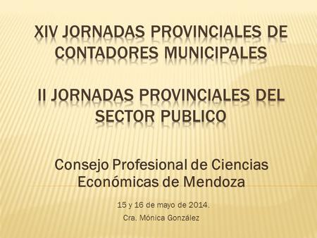Consejo Profesional de Ciencias Económicas de Mendoza