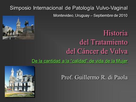 Historia del Tratamiento del Cáncer de Vulva