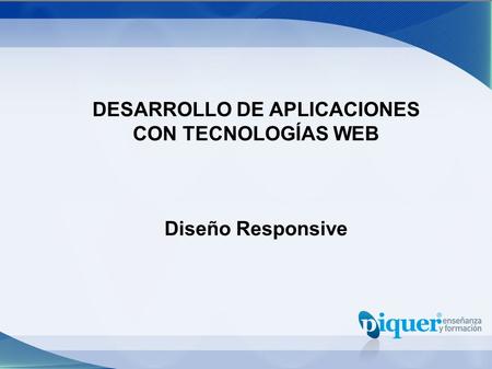 DESARROLLO DE APLICACIONES