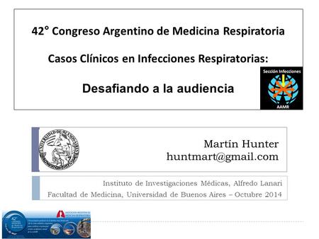 42° Congreso Argentino de Medicina Respiratoria