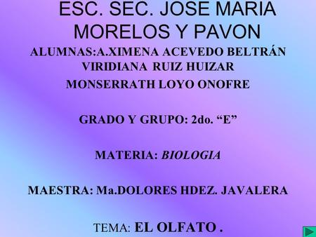 ESC. SEC. JOSE MARIA MORELOS Y PAVON