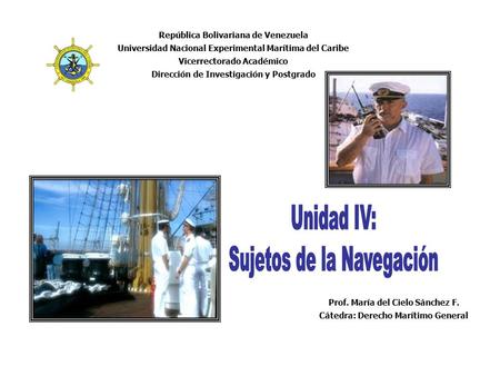 Sujetos de la Navegación