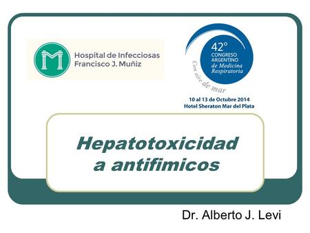 Hepatotoxicidad a antifimicos