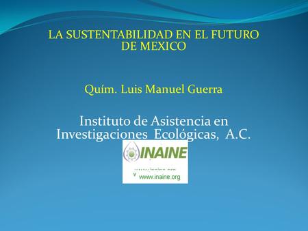 Instituto de Asistencia en Investigaciones Ecológicas, A.C.