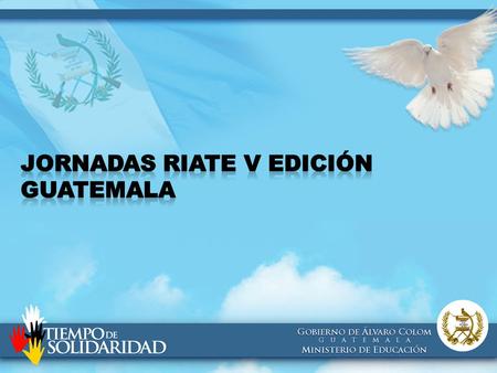 Jornadas RIATE V Edición