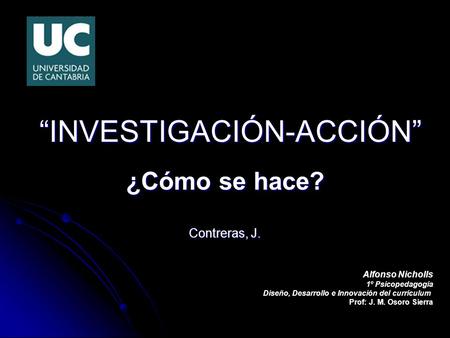 “INVESTIGACIÓN-ACCIÓN”