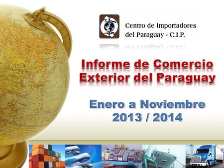 Informe de Comercio Exterior del Paraguay