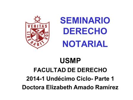 SEMINARIO DERECHO NOTARIAL