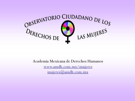 Academia Mexicana de Derechos Humanos