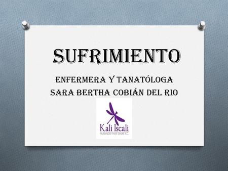 Enfermera y tanatóloga Sara Bertha Cobián Del Rio