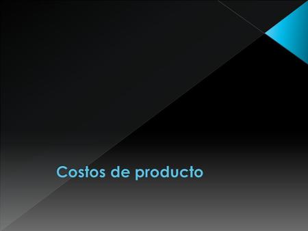 Beneficio Costos fijos del período Costos variables del período Costos indirectos de marketing Costos directos de marketing Costos indirectos de fabricación.