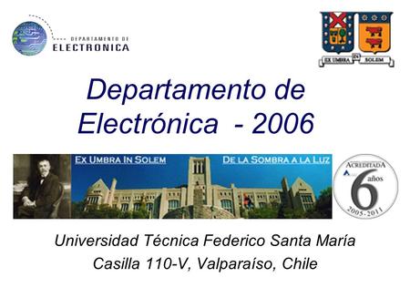 Departamento de Electrónica