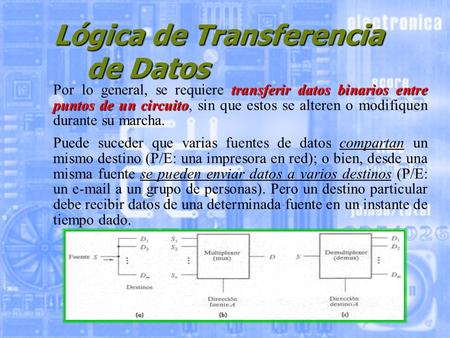 Lógica de Transferencia de Datos