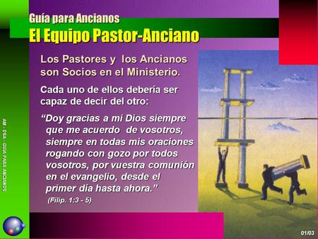 Guía para Ancianos El Equipo Pastor-Anciano