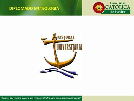 DIPLOMADO EN TEOLOGIA..