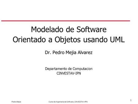 Orientado a Objetos usando UML