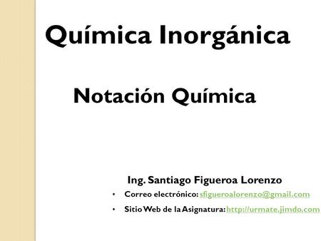 Ing. Santiago Figueroa Lorenzo