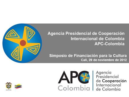 Agencia Presidencial de Cooperación Internacional de Colombia