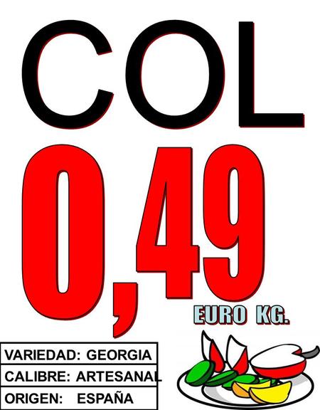 VARIEDAD: GEORGIA CALIBRE: ARTESANAL ORIGEN: ESPAÑA.