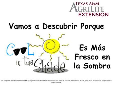 Vamos a Descubrir Porque