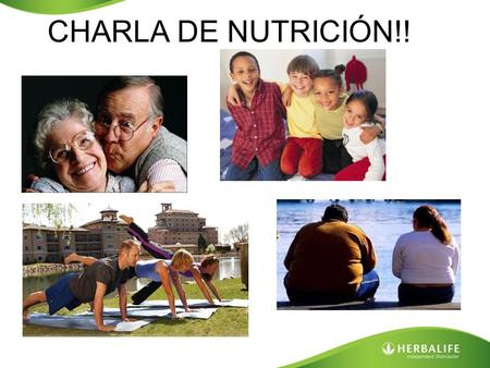 CHARLA DE NUTRICIÓN!!.