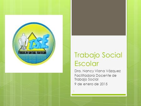 Trabajo Social Escolar