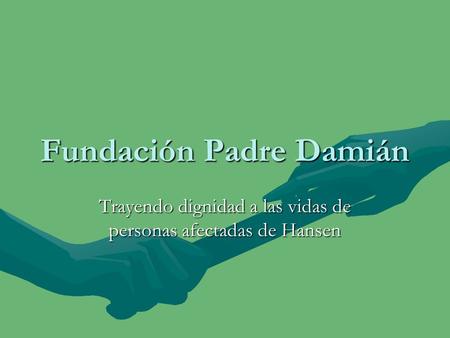 Fundación Padre Damián