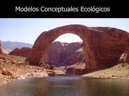 Modelos Conceptuales Ecológicos