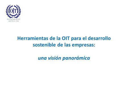 Oficina de Países de la OIT