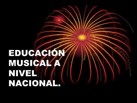 EDUCACIÓN MUSICAL A NIVEL NACIONAL.. ¿QUÉ ES EL PROYECTO MOS? ¿QUÉ ES EL PROYECTO MOS? Propuesta de aprendizaje musical en línea. Propuesta de aprendizaje.