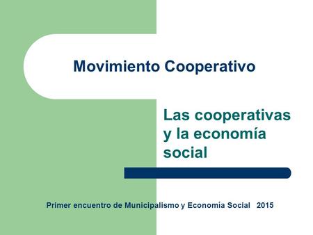 Movimiento Cooperativo