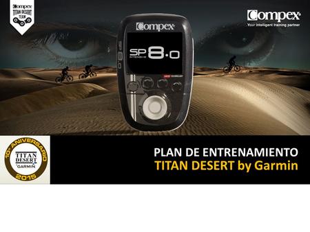 PLAN DE ENTRENAMIENTO TITAN DESERT by Garmin.