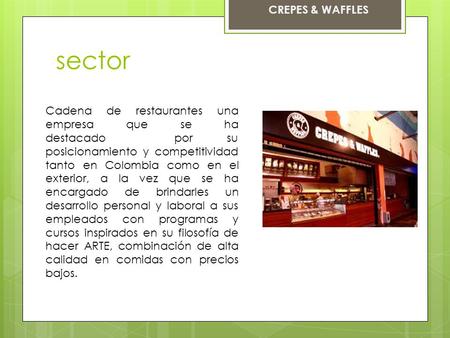 sector CREPES & WAFFLES