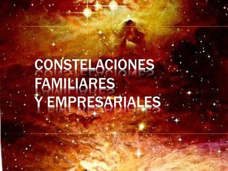 Técnica Psicotepéutica creada por Bert Hellinger como resultado de múltiples experiencias de aprendizaje.