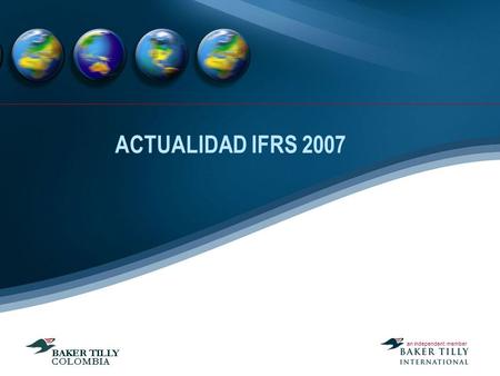 ACTUALIDAD IFRS 2007.