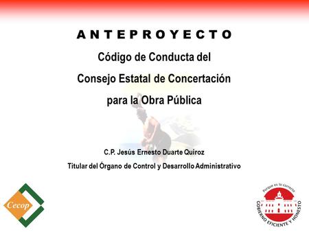Consejo Estatal de Concertación para la Obra Pública