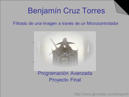 Programación Avanzada Proyecto Final