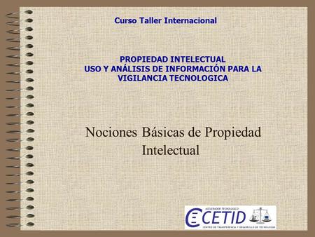 Nociones Básicas de Propiedad Intelectual