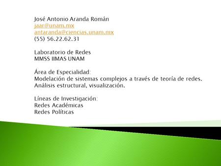 José Antonio Aranda Román
