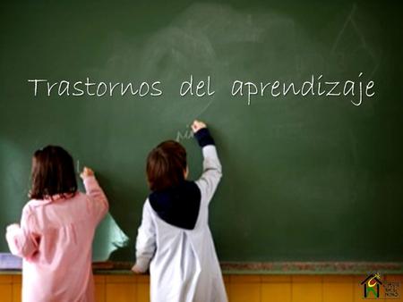 Trastornos del aprendizaje