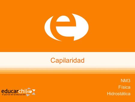 NM3 Física Hidrostática