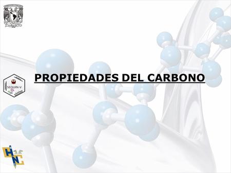 PROPIEDADES DEL CARBONO