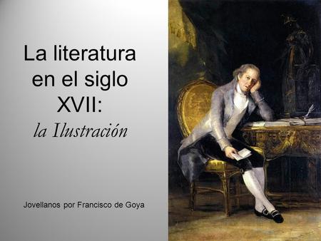 La literatura en el siglo XVII: